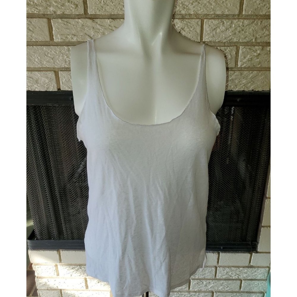 Bella Luxx Slouchy Linen Tank Top M